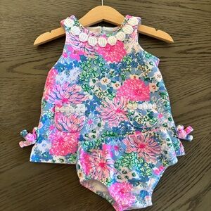 EUC Lilly Pulitzer Set Sz 6-12 months